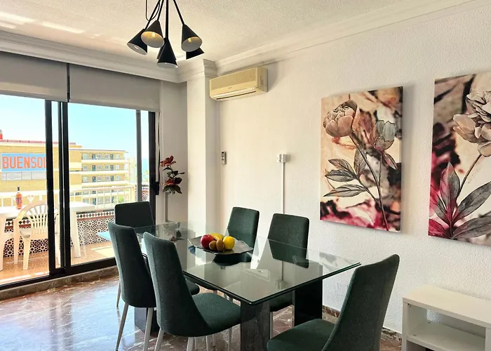 La Carihuela A 150 Metros De La Playa Con Espectaculares Vistas Apartment *